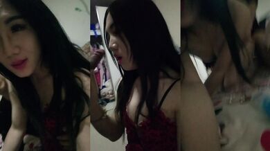 国产TS系列天妃在家口交小鲜肉 听着呻吟后入没几下就顶不住了